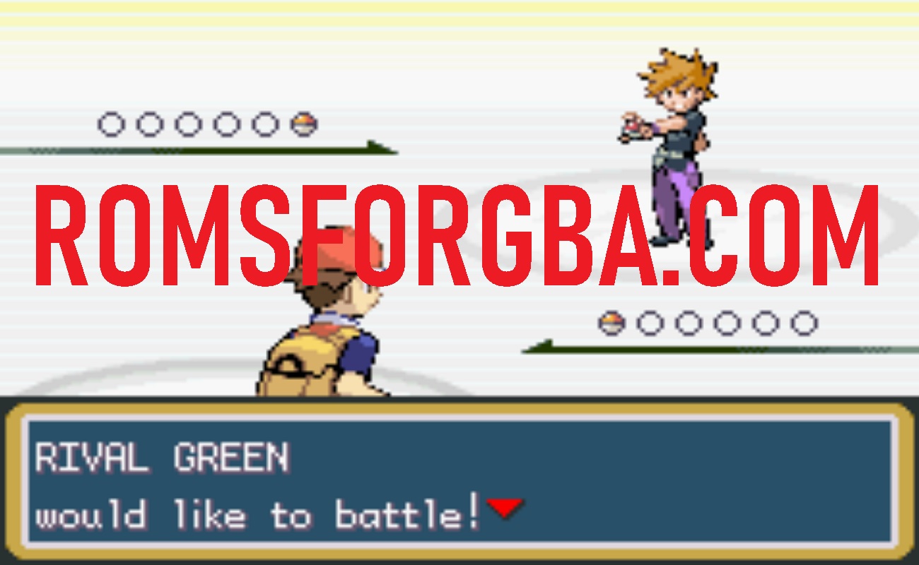 Screenshot of Pokémon Fire Red Plus GBA ROM