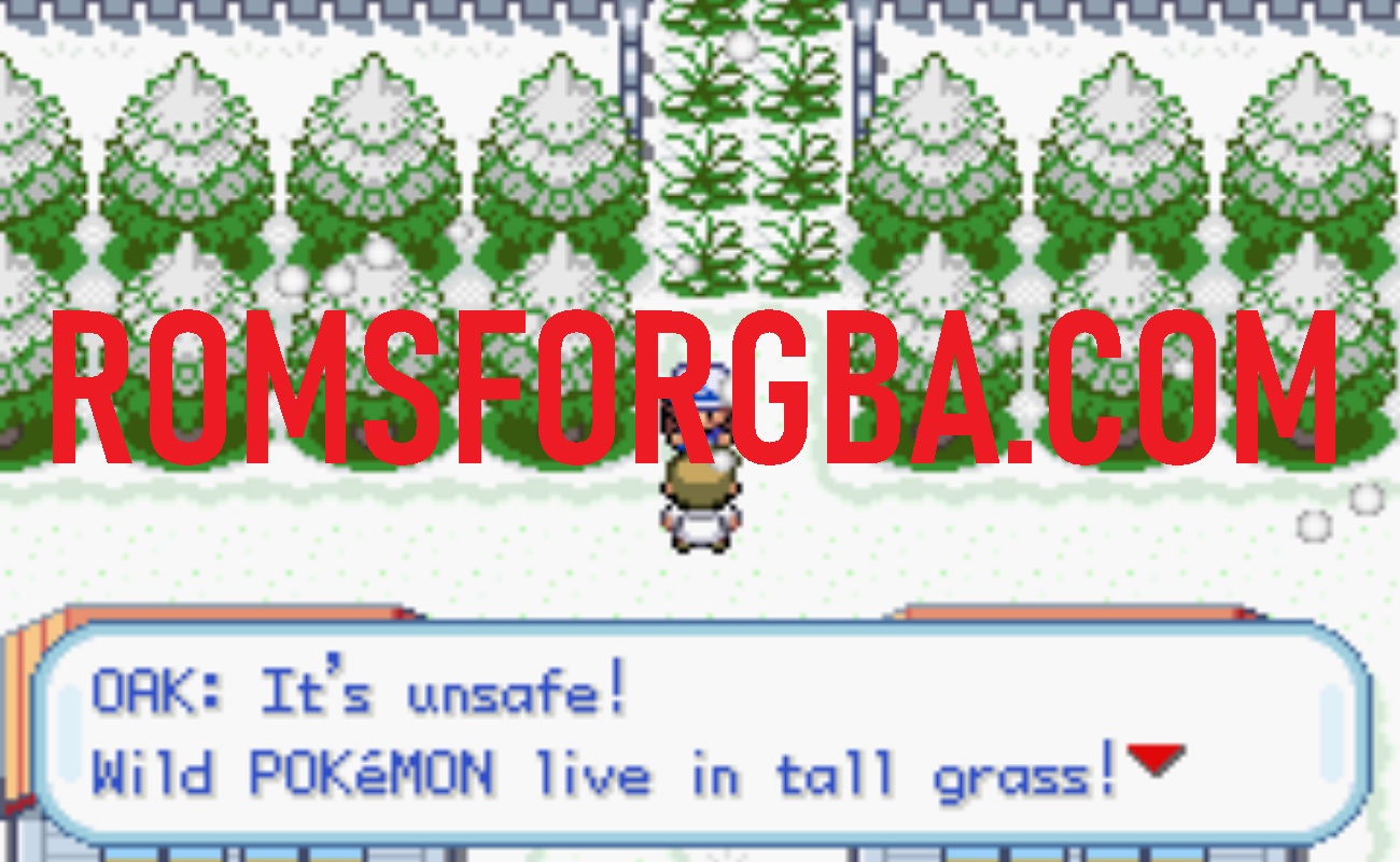 Screenshot of Pokemon Fire Red Slide GBA