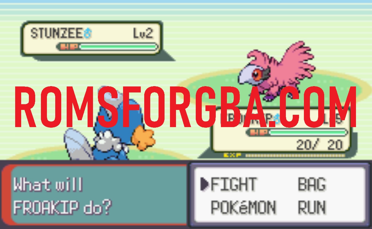 Screenshot of Pokémon Fusion 3 GBA ROM