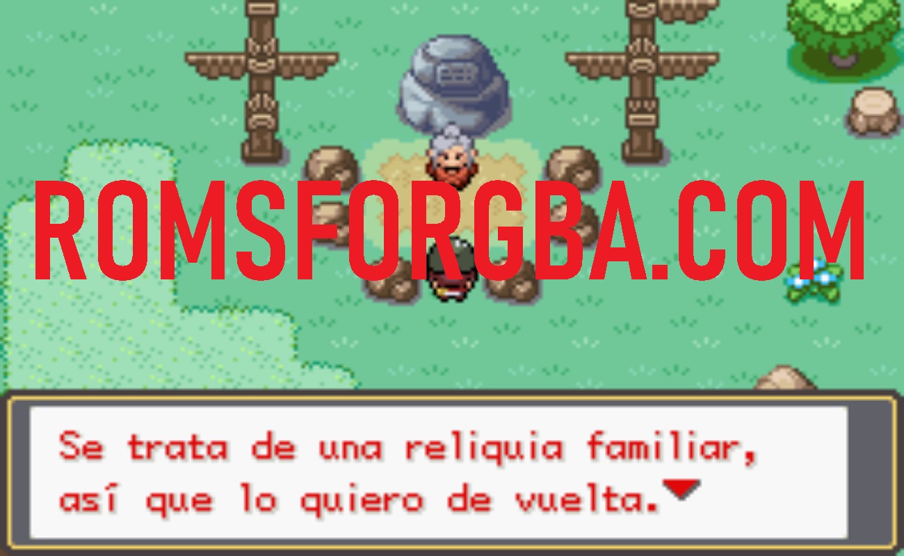 Screenshot of Pokemon Gaia en Español GBA
