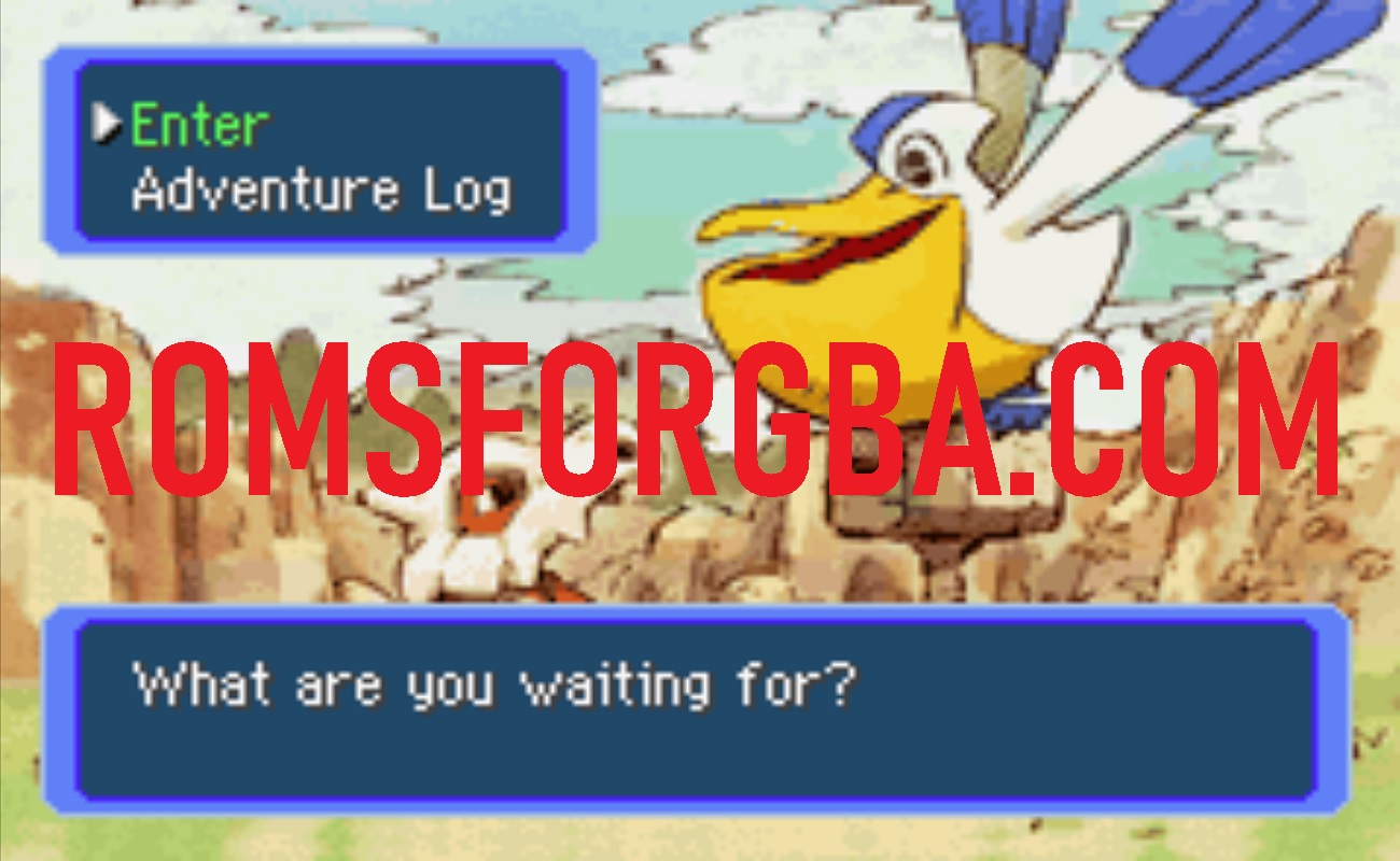 Screenshot of Pokemon Mystery Dungeon Infdev ROM