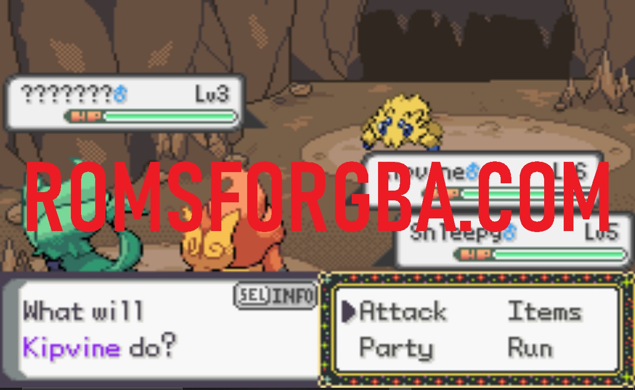 Screenshot of Pokémon Voyager GBA ROM