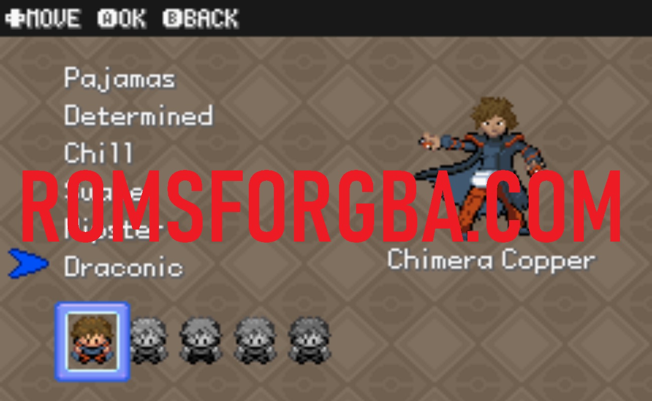 Screenshot of Pokemon Voyager Game