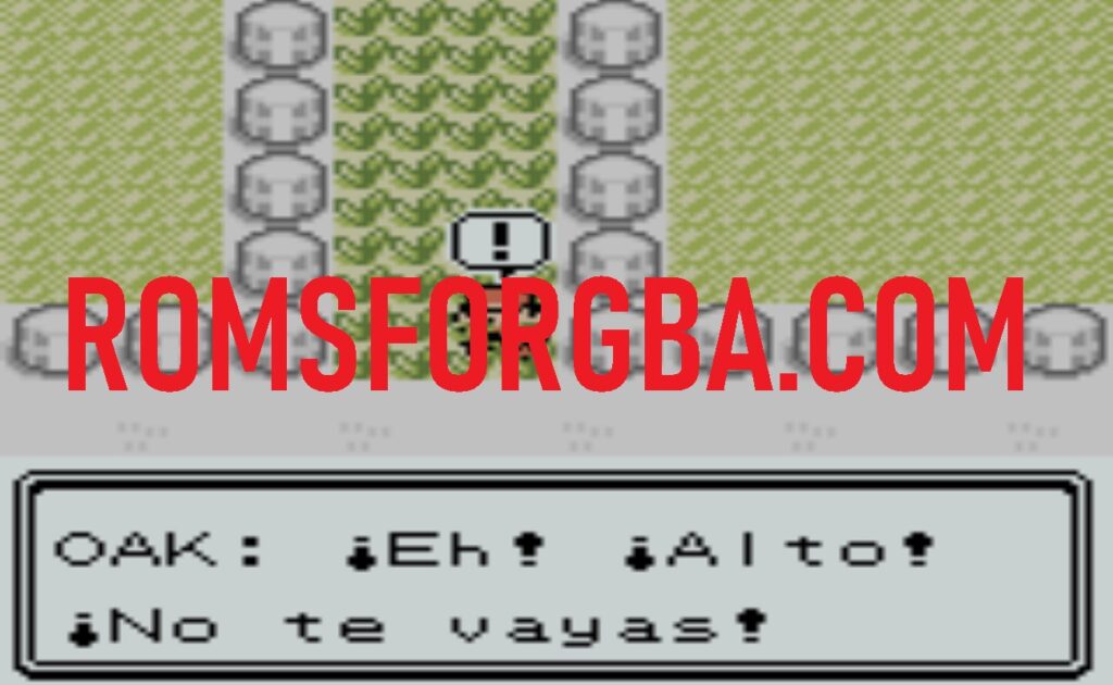 Screenshot of Pokemon Edición Azul Full Color Game