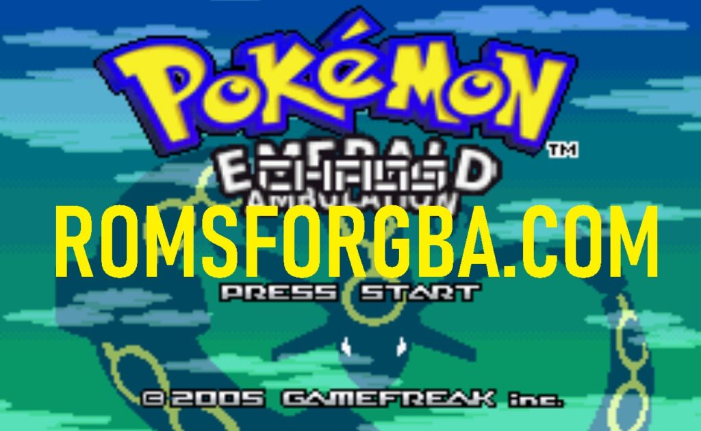 Screenshot of Pokemon Emerald Chaos Ambulation ROM