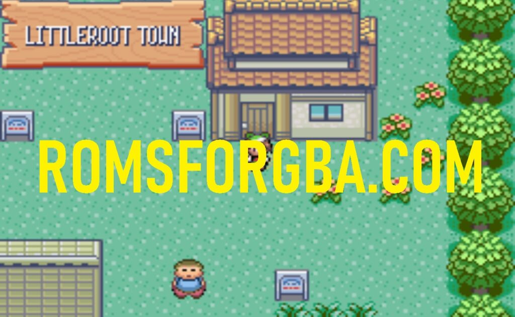Screenshot of Pokemon Emerald Docal Game