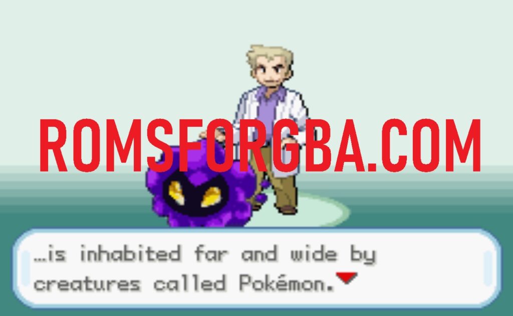 Screenshot of Pokémon FireRed Nintendask Edition ROM