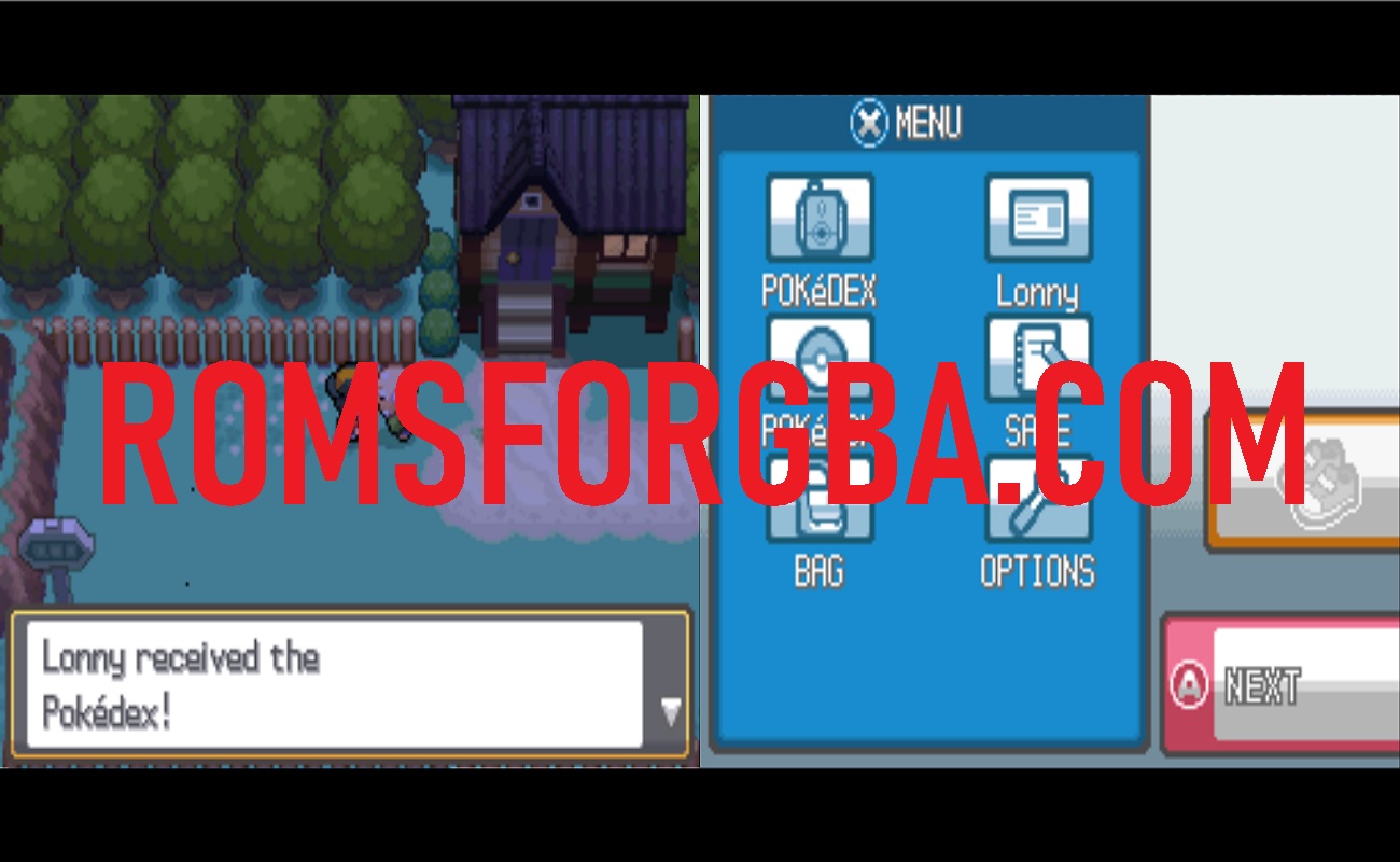 Screenshot of Pokemon Legacy Edition Game