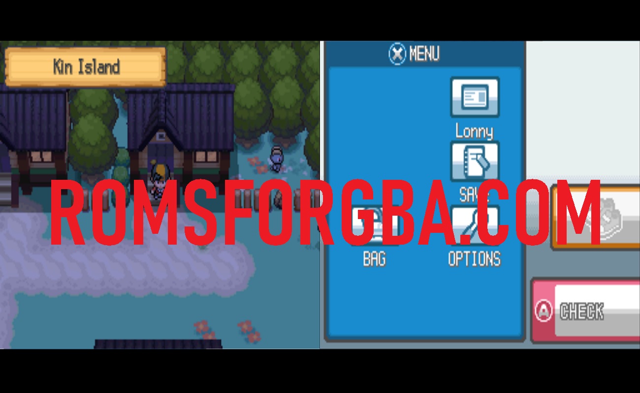 Screenshot of Pokemon Legacy Edition ROM