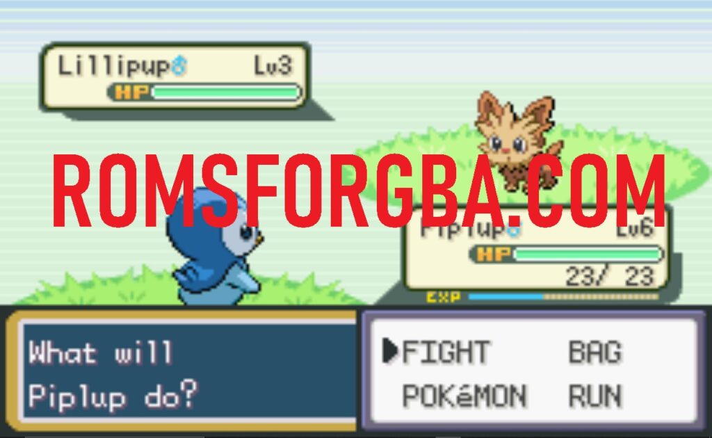 Screenshot of Pokemon Rough Red Download
