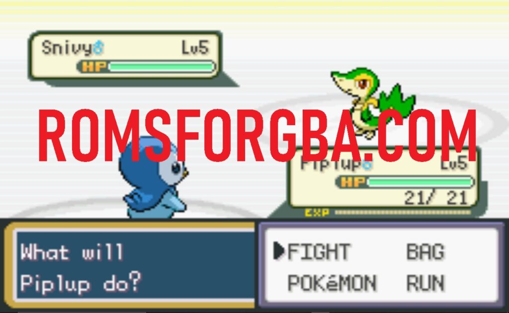 Screenshot of Pokemon Rough Red GBA