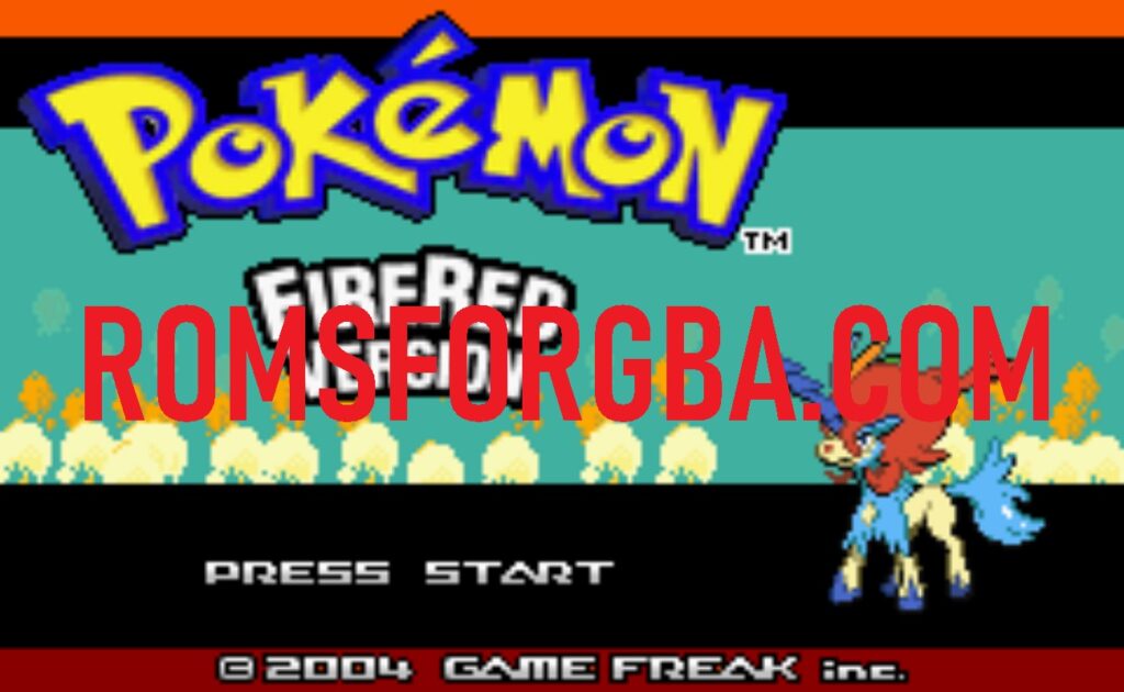 Screenshot of Pokemon Rough Red ROM