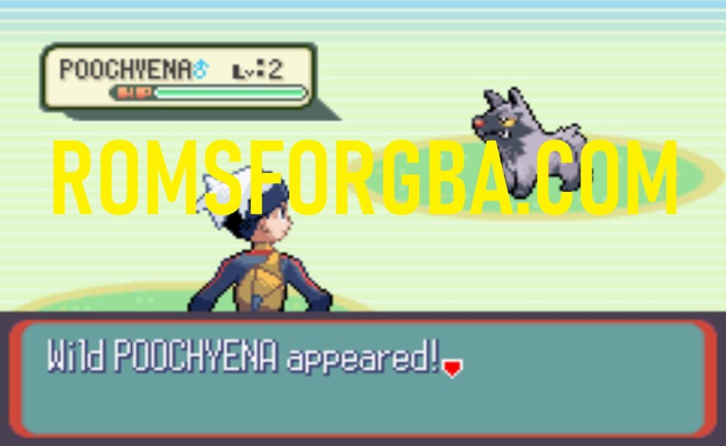 Screenshot of Pokemon Sapphire Cross GBA