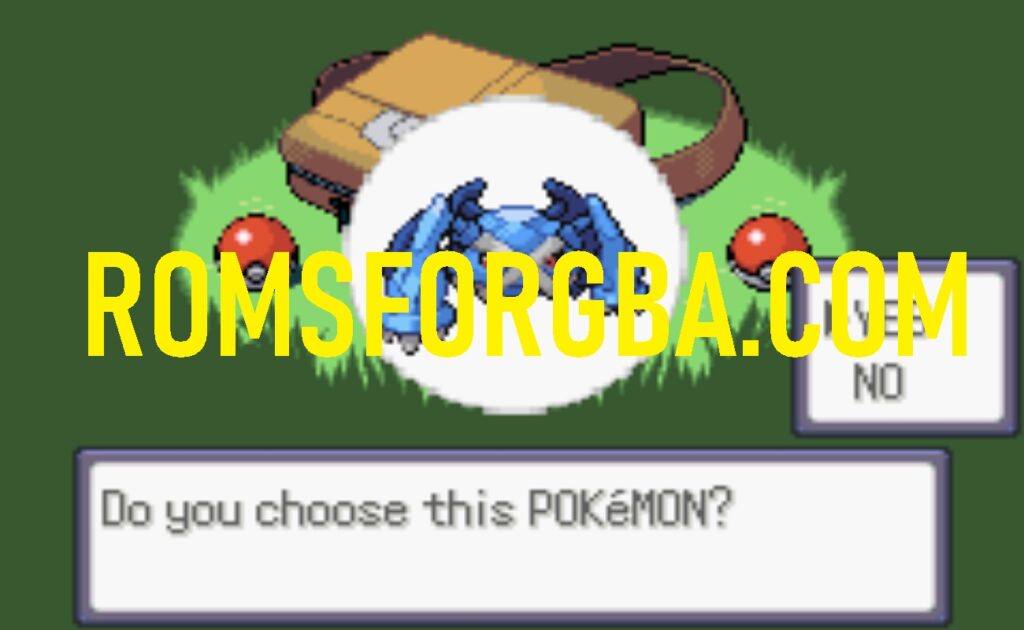 Screenshot of Pokemon Smogon Emerald GBA
