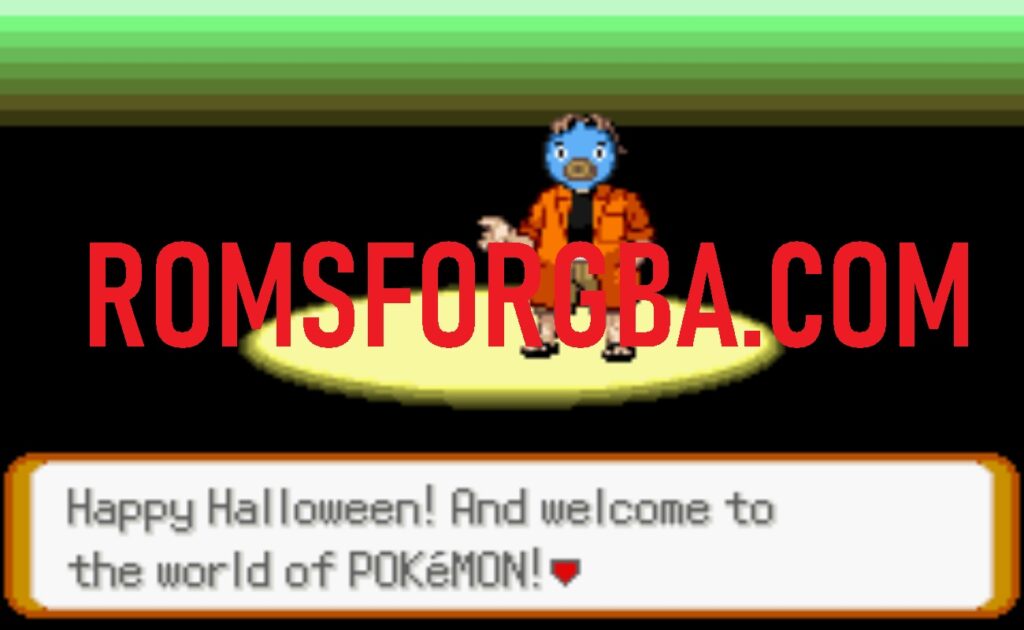 Screenshot of Pokemon Trick-or-Treat House ROM
