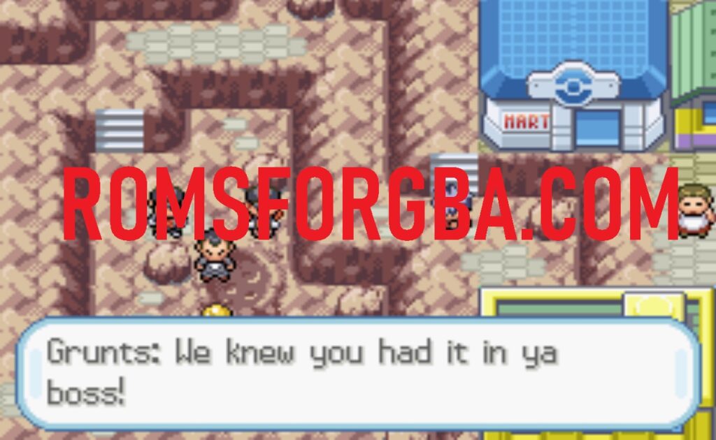 Screenshots of Pokemon Aqua Blue GBA Download