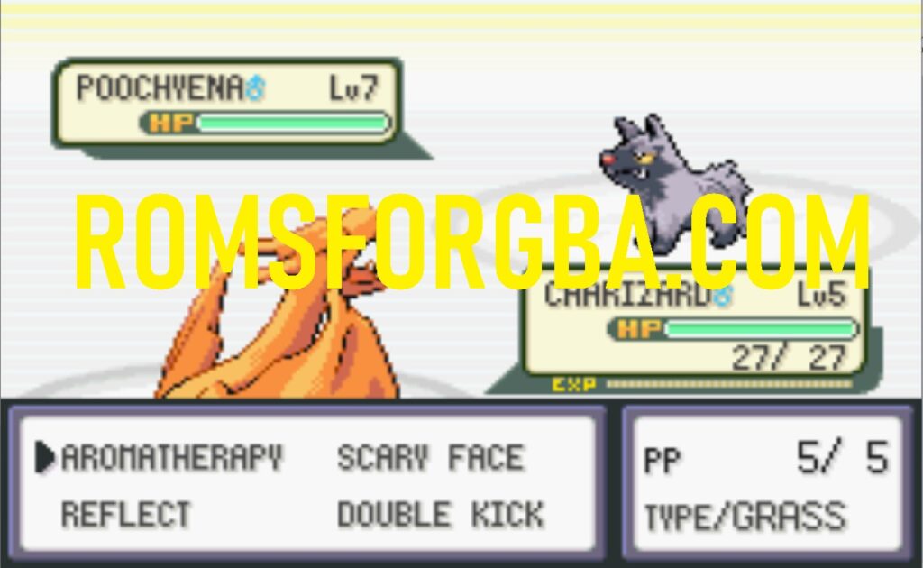 Screenshots of Pokémon IRONéMON Red Kaizo Edition GBA ROM