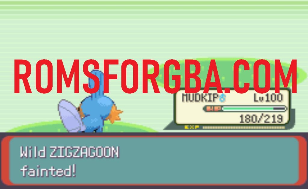 Pokemon Emerald Level 100 Silliness GBA ROM
