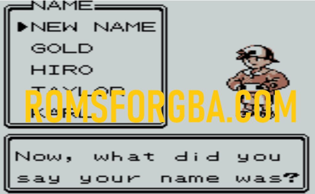 Pokemon Gold Ericgall23’s Edition Game