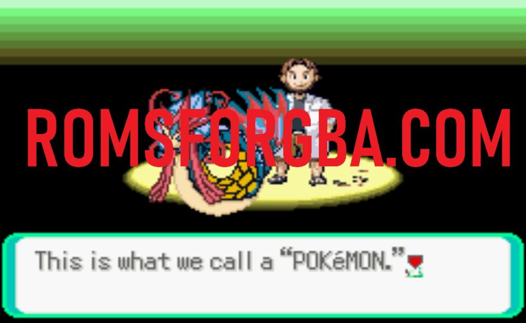 Pokemon Mega Emerald XY GBA Game