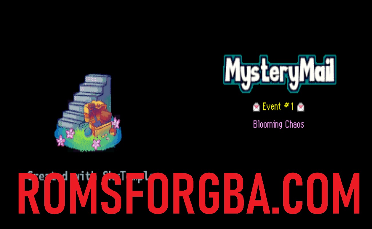 Pokemon Mystery Mail Event 1 Blooming Chaos