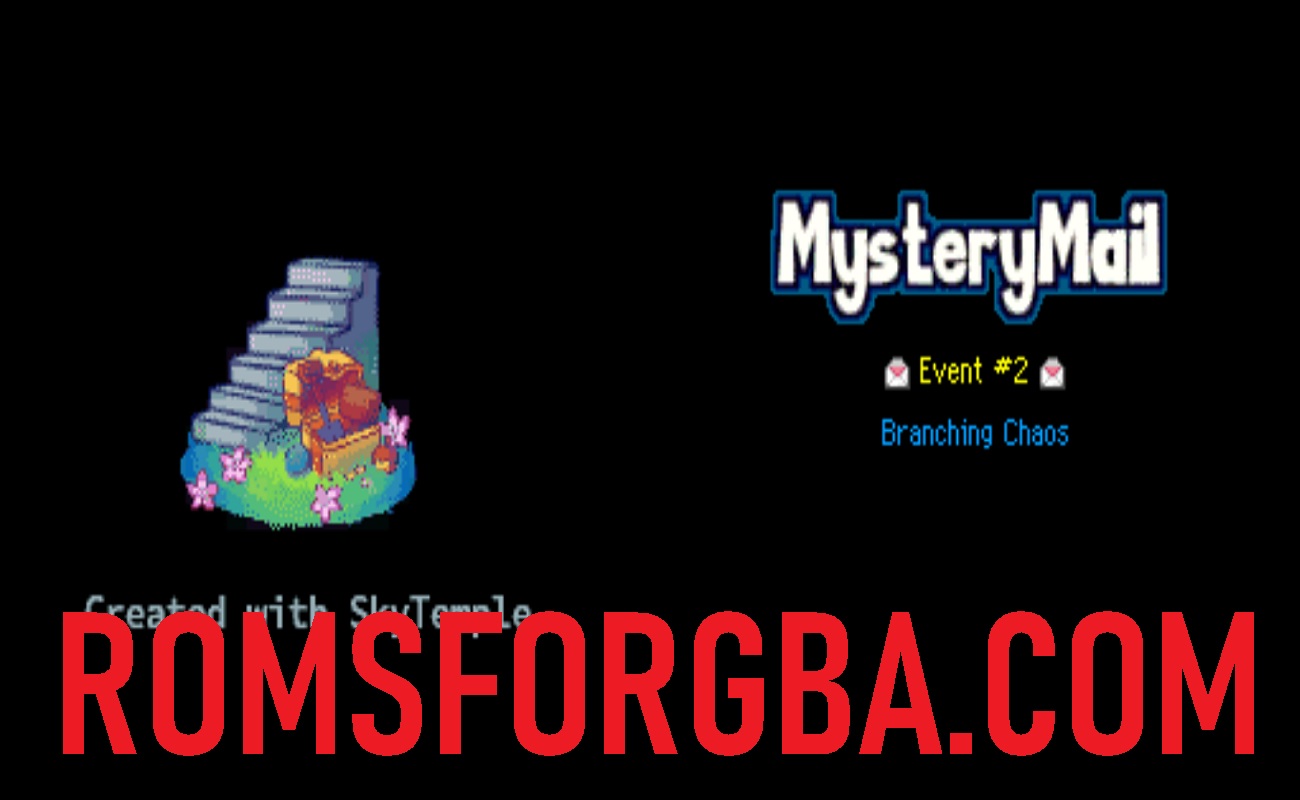 Pokemon Mystery Mail Event 2 Blooming Chaos