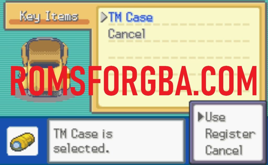 Pokemon Sacred Red World GBA ROM