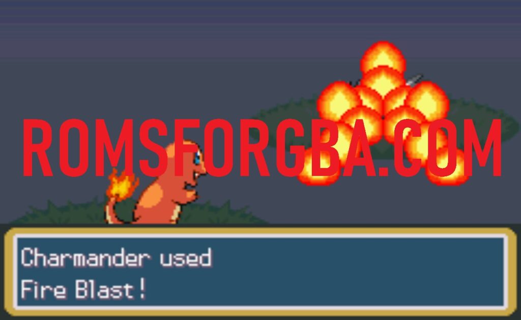 Pokémon Sacred Red World GBA ROM