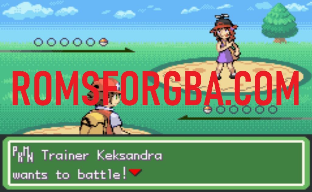 Screenshot of Pokemon Clover GBA