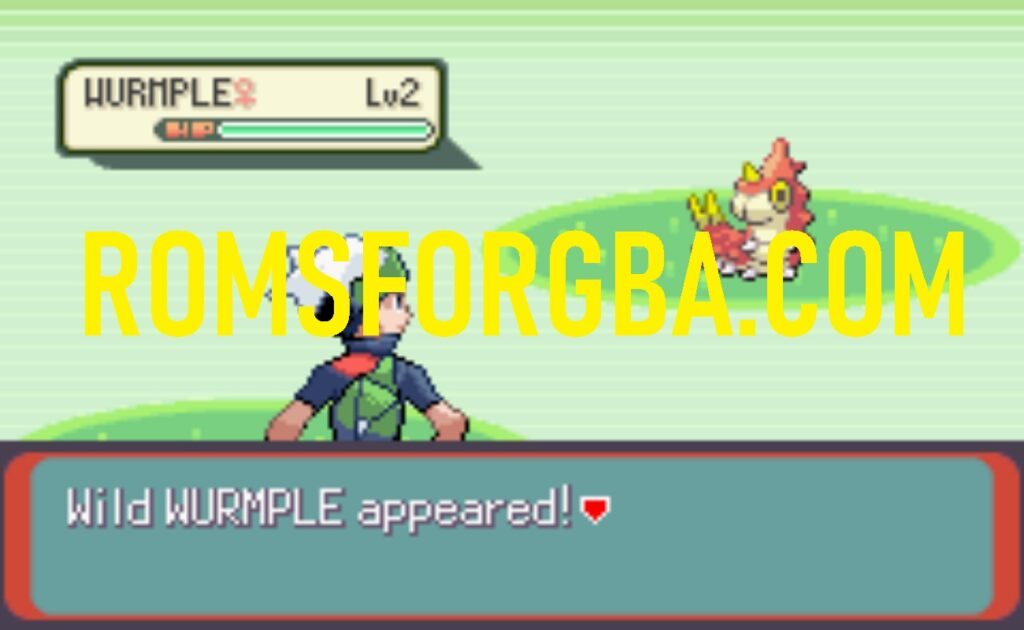 Screenshot of Pokemon Emerald’s Eight ROM