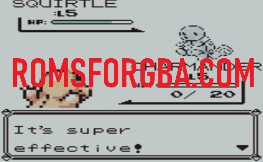Screenshot of Pokémon Redcurrant GB ROM