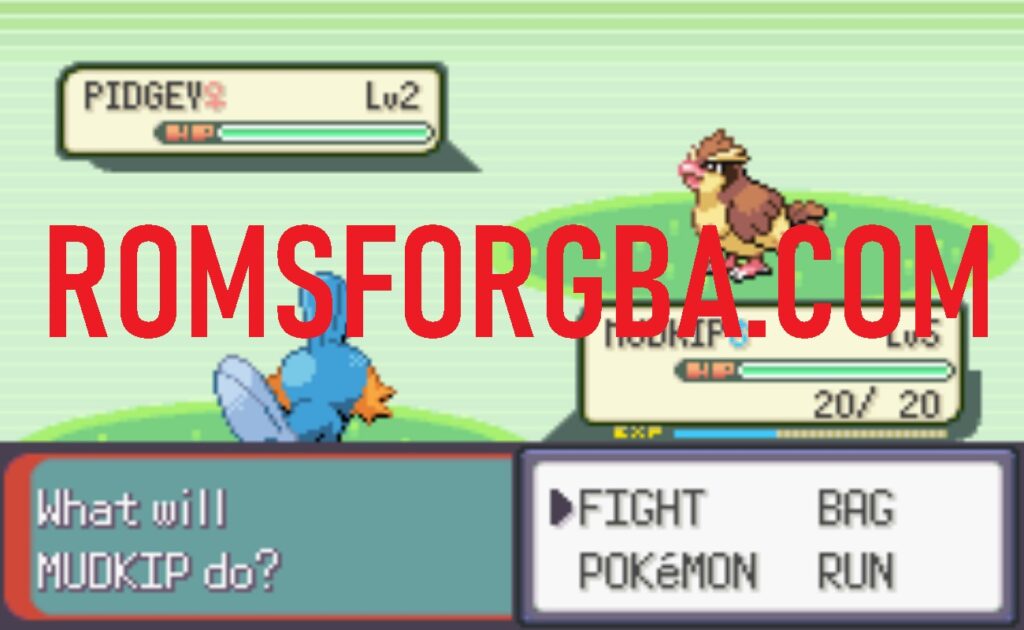 Screenshot of Pokemon Spirit Emerald ROM