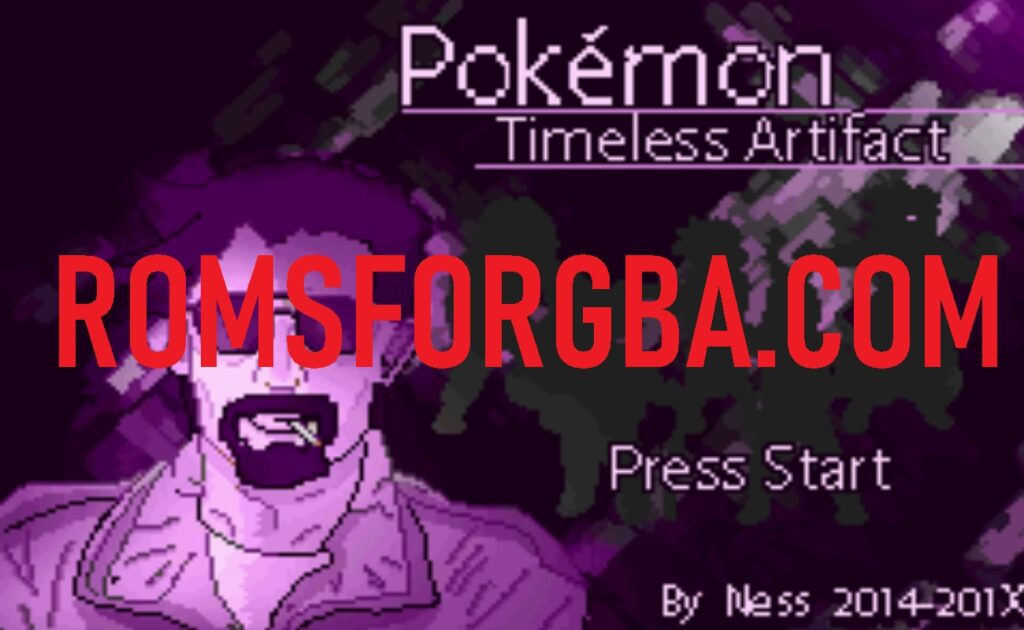 Screenshot of Pokemon Timeless Artifact ROM