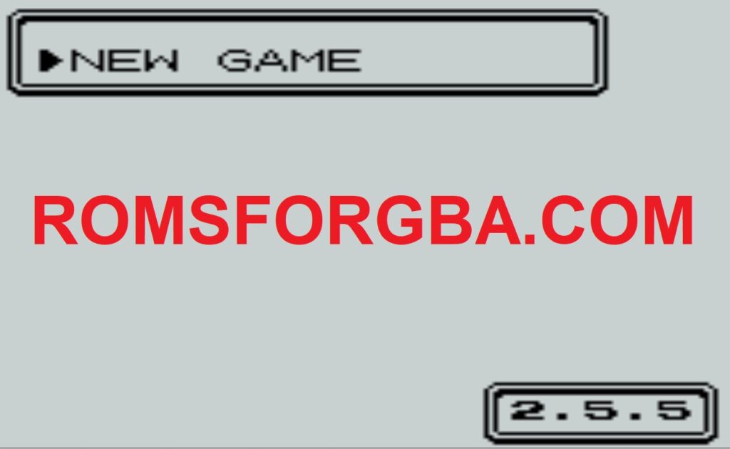 Pokemon Crystal Clear GBC