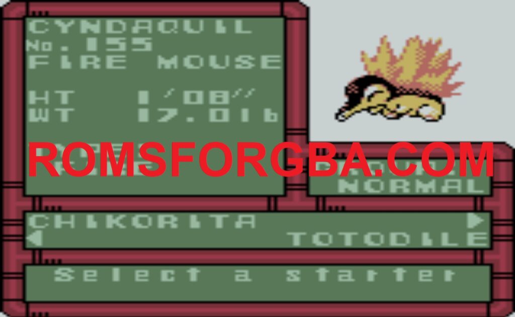 Pokémon Crystal Clear GBC ROM