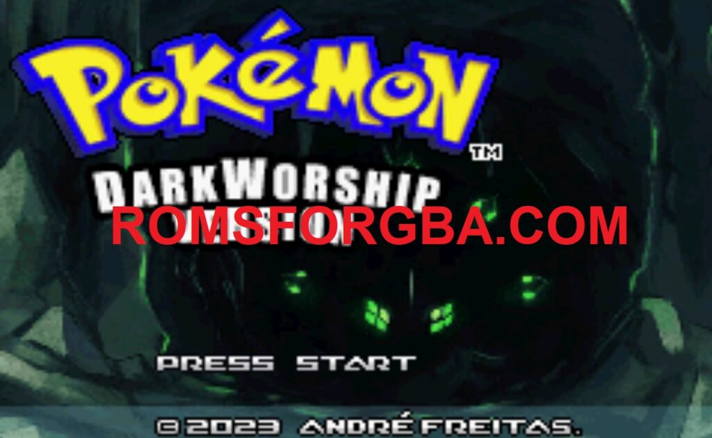Pokemon Dark Worship GBA