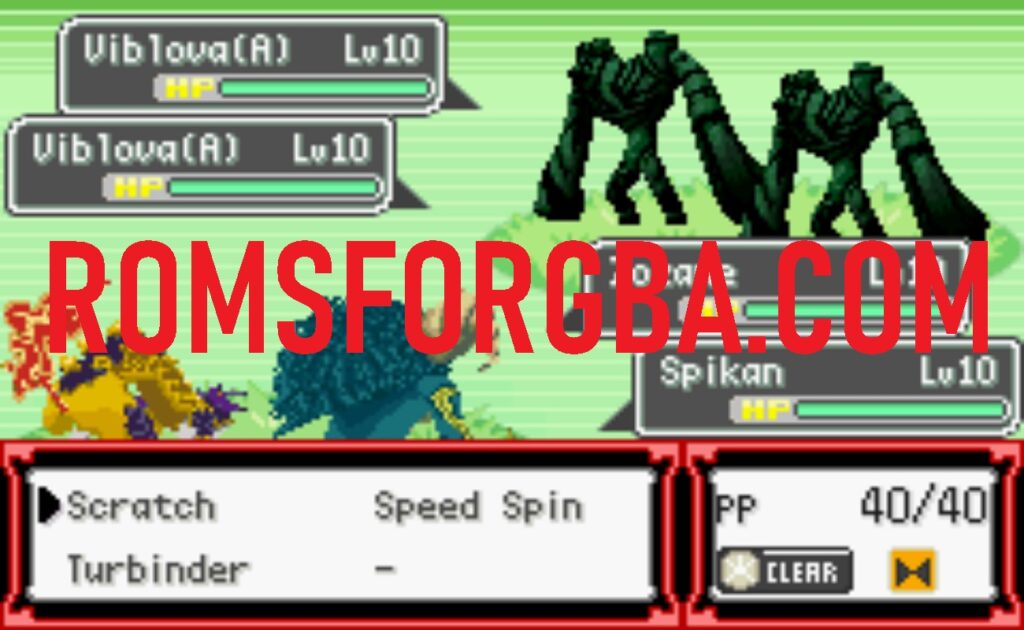 Pokemon Spectrobes GBA