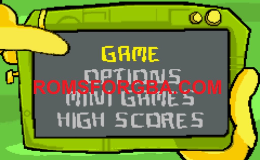 Screenshot of Alien Hominid ROM