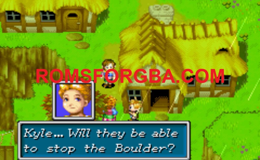 Screenshot of Golden Sun GBA