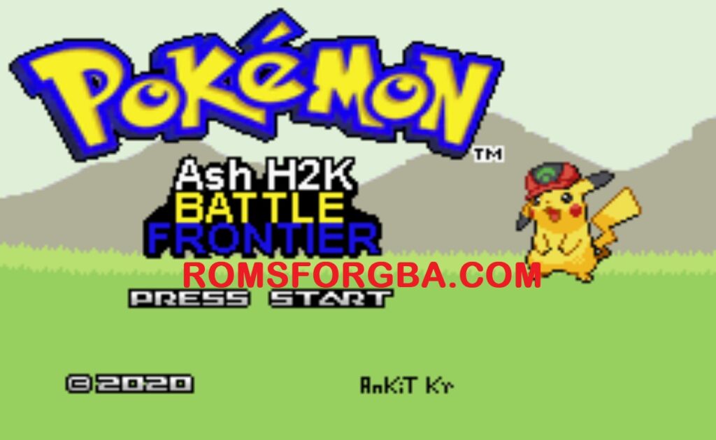 Screenshot of Pokemon Ash H2K Battle Frontier