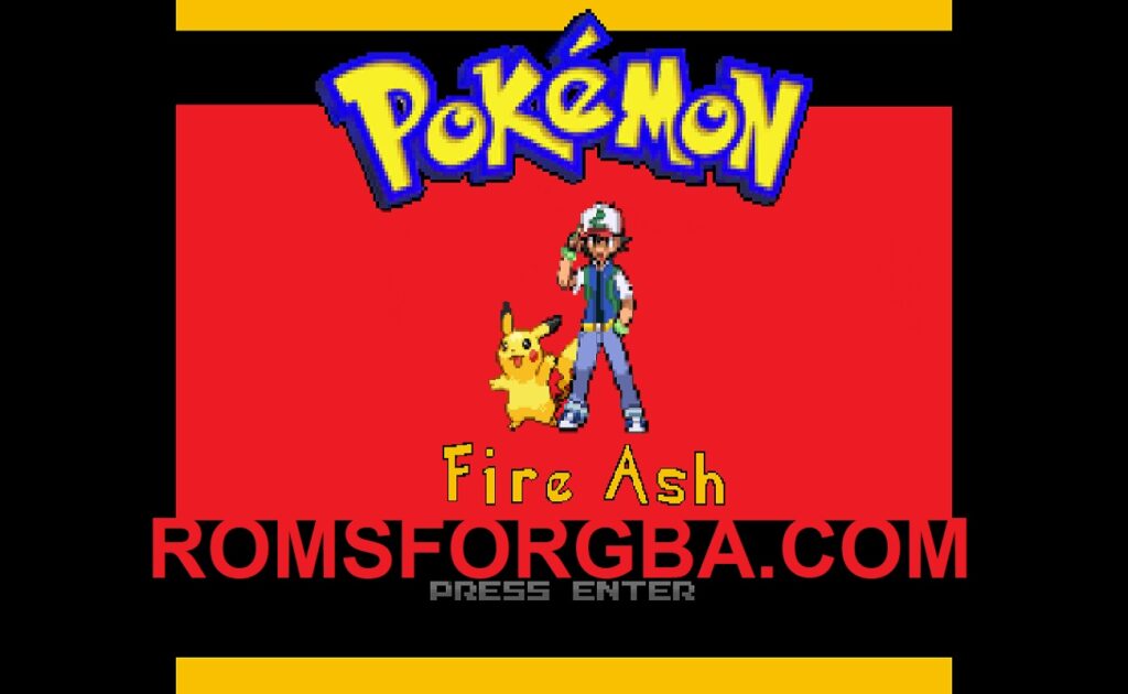 Screenshot of Pokemon Fire Ash