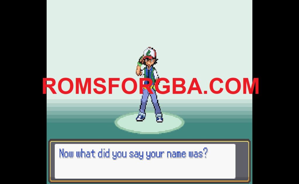 Screenshot of Pokemon Fire Ash Game