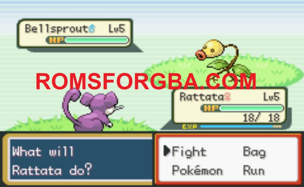 Screenshot of Pokemon Rocket Edition ROM