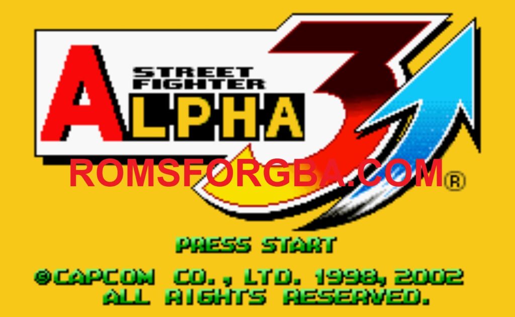 Street Fighter Alpha 3 GBA