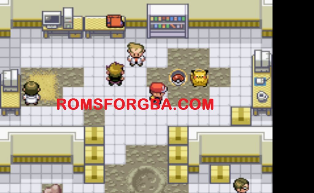 Screenshot of Pokemon Future Green GBA