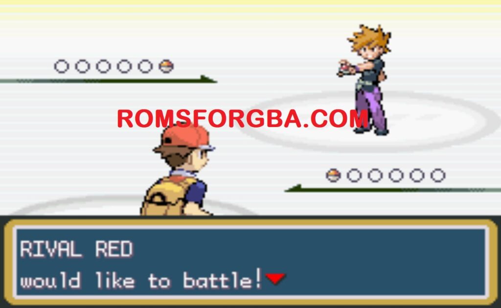 Screenshot of Pokemon Future Green Game