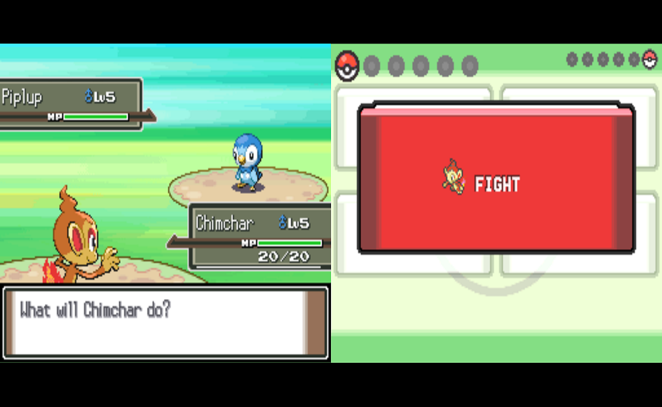 Screenshot Of Pokemon Altered Platinum NDS ROM