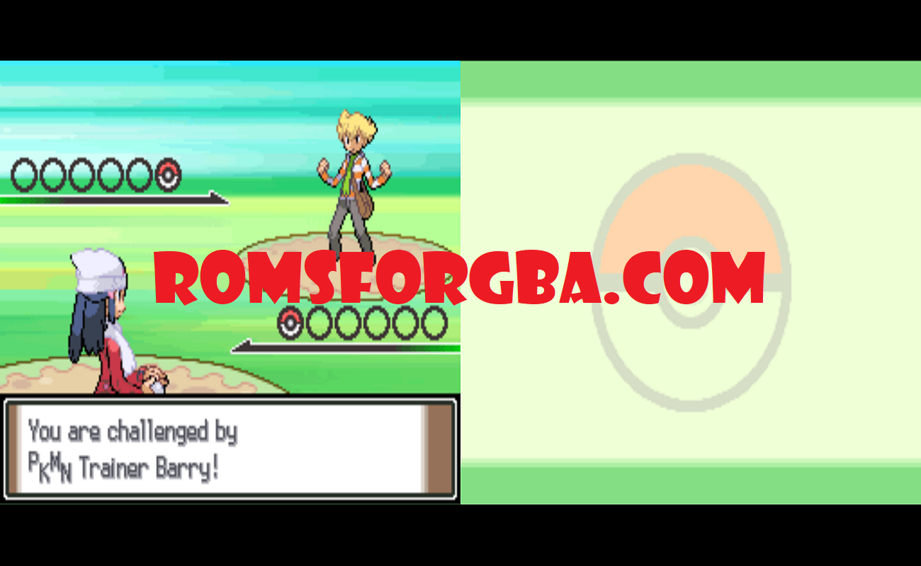 Screenshot Of Pokemon Altered Platinum NDS