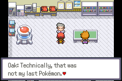 Screenshot Of Pokemon Classic ROM