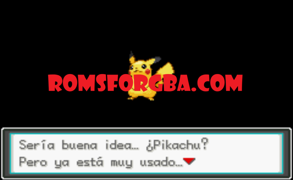 Screenshot Of Pokemon Eternal Coliseum GBA ROM